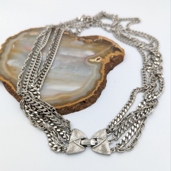 Vintage Multi Strand Silverton Necklace - Picture 10 of 11